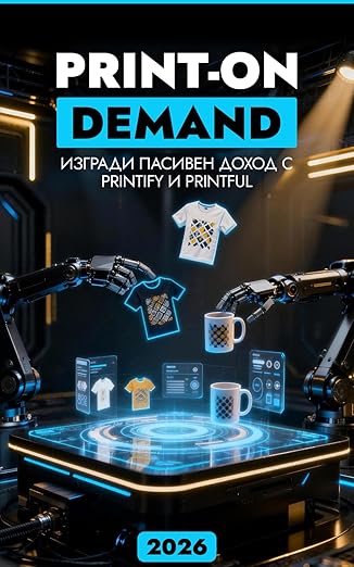 Print-on-Demand 2026: Изгради пасивен доход с Printify и Printful